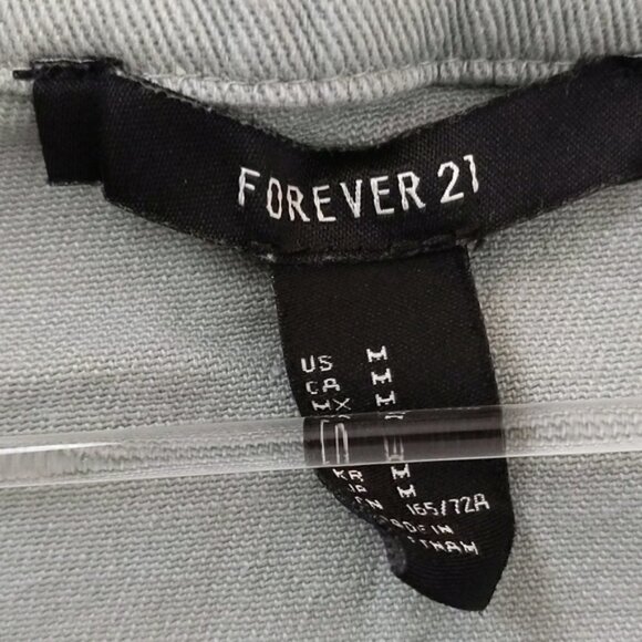 Forever 21 Zip Front Mini Skirt - Picture 2 of 4